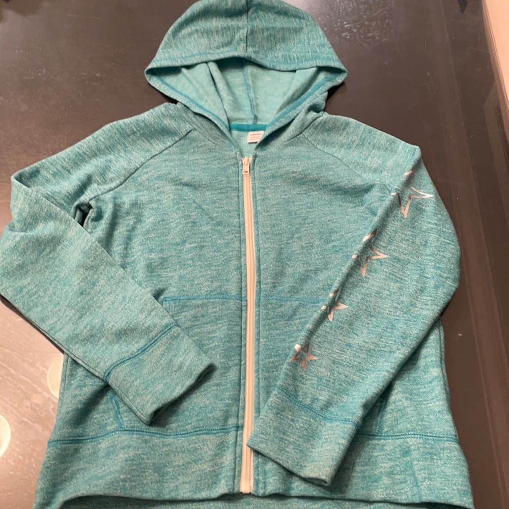 Girls size L Old Navy zip up sweatshirt